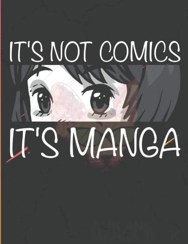 A Blank Manga Book