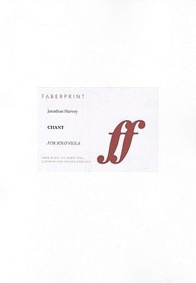 Chant for Solo Viola 1992