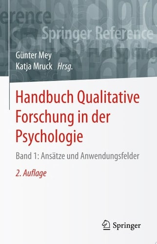 Handbuch Qualitative Forschung in der Psychologie