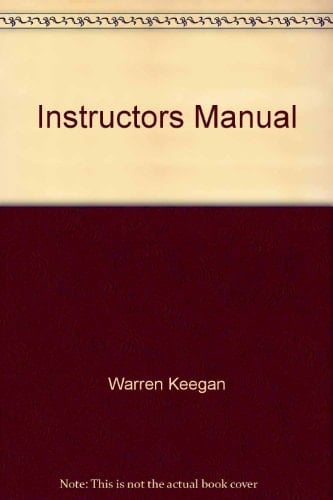 Instructors Manual