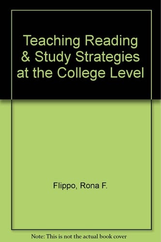 Teaching Reading & Study Strategies at the College Level