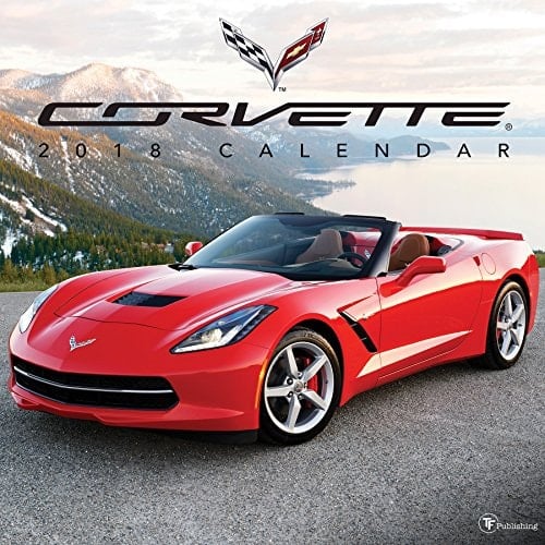 2018 Corvette Wall Calendar