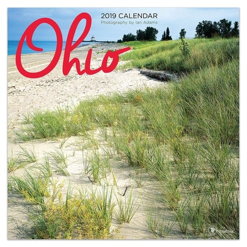 Ohio 2019 calendario - 2019 Ohio Wall Calendar
