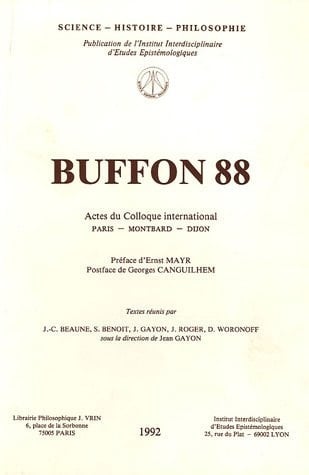 Buffon 88 (Science - Histoire - Philosophie) (French Edition)