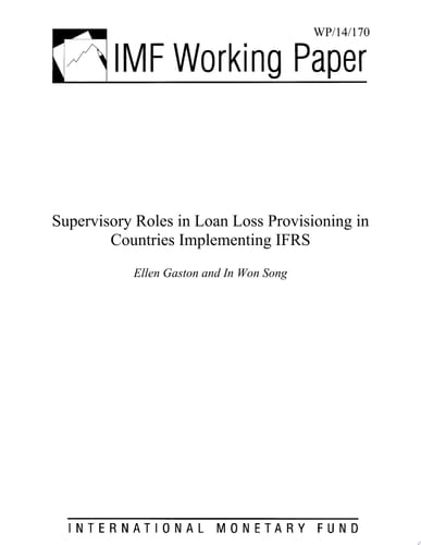 Supervisory Roles in Loan Loss Provisioning in Countries Implementing IFRS
