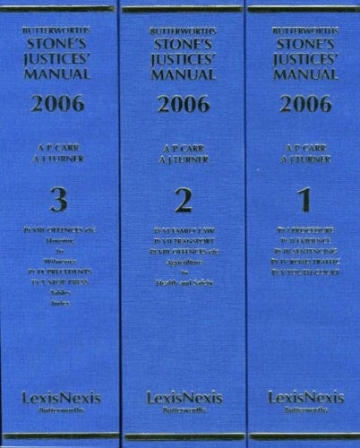 Stone's Justices' Manual 2006