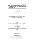 Alaska Native Allotment Subdivision Act, Cape Fox Entitlement Act, and the Alaska Land Transfer Acceleration Act