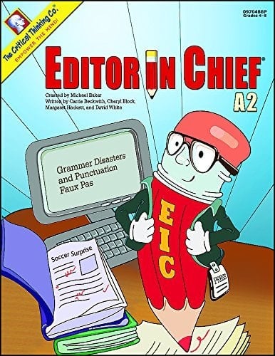 Editor in Chief A2 Grammar Disasters and Punctuation Faux Pas