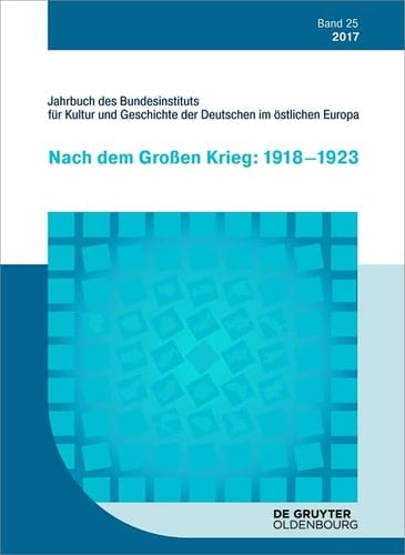 2017 Nach Dem Großen Krieg: 1918-1923