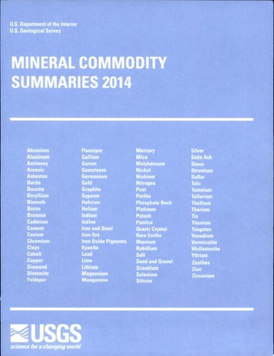 Mineral Commodity Summaries, 2014