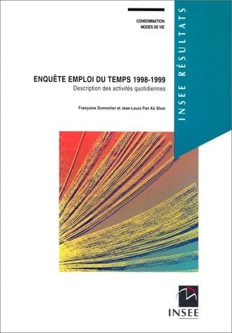 Consommation - Modes De Vie N° 101-102 : Enquetes Emploi Du Temps 1998-1999