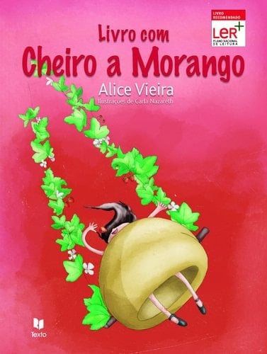 Livro com cheiro a morango