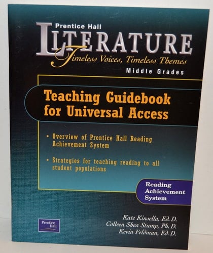 Prentice Hall Literature Teaching Guidebook for Universal Access