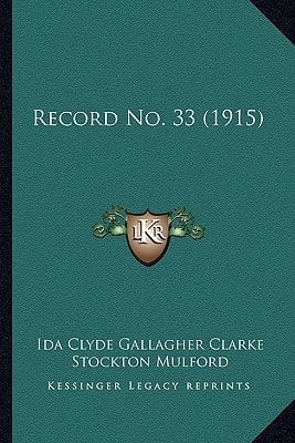 Record No. 33 (1915)