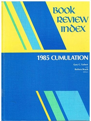 Book Review Index 1985 Cumulation