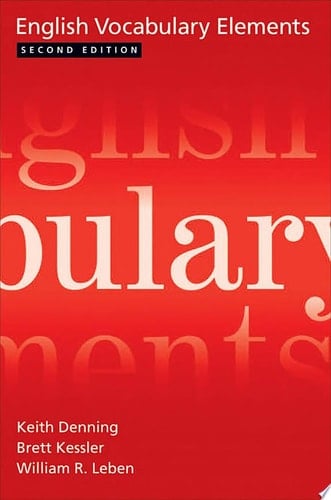 English Vocabulary Elements