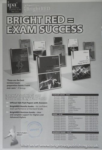 Higher English 2007-2011