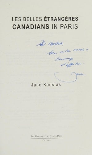 Les Belles Etrangeres: Canadians in Paris (Perspectives on Translation)