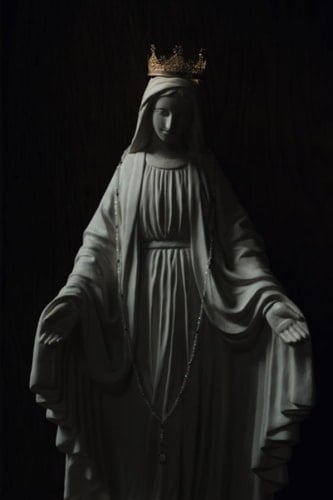 Notebook Virgin Mary: Notebook Virgin Mary for Christians