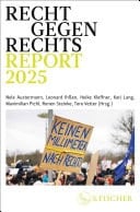 Recht gegen rechts Report 2025 | Ausgezeichnet mit dem Hans Frankenthal-Preis 2025 der Stiftung Auschwitz-Komitee
