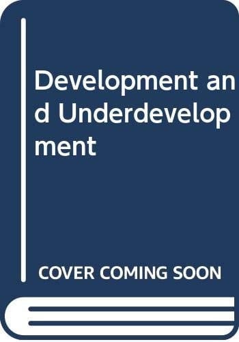 Development and underdevelopment
