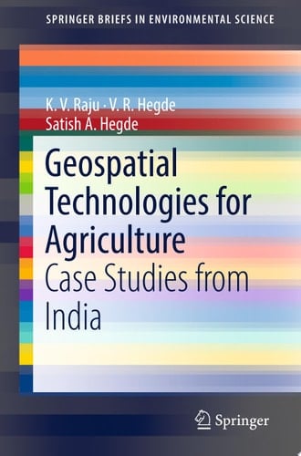 Geospatial Technologies for Agriculture