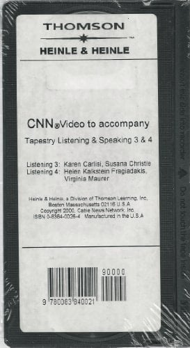 CNN Video to Accompany Tapestry Listening & Speaking 3 & 4