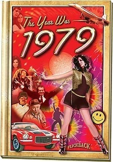 "The Year Was 1979" Hardcover Mini-Book Birthday Gift