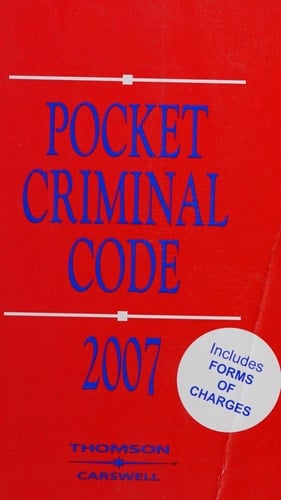 Pocket Criminal Code 2007