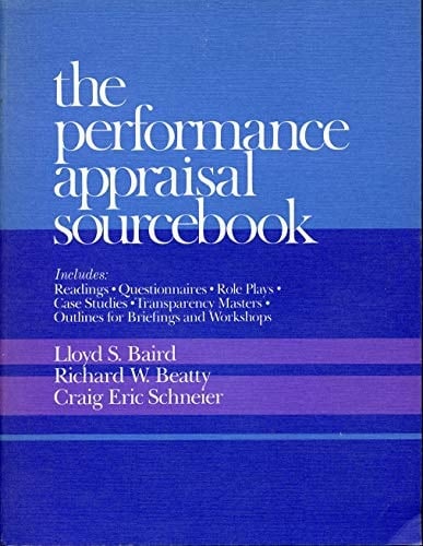 The Performance Appraisal Sourcebook