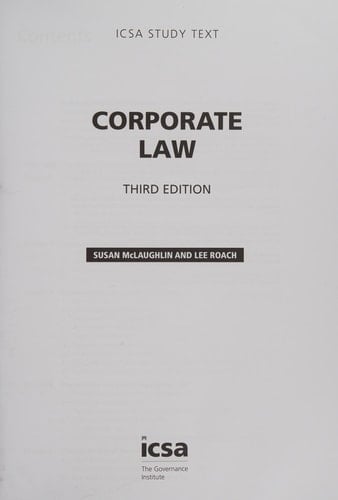 Corporate Law