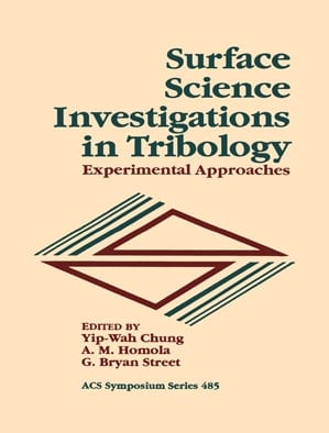 Surface Science Investigations in Tribology