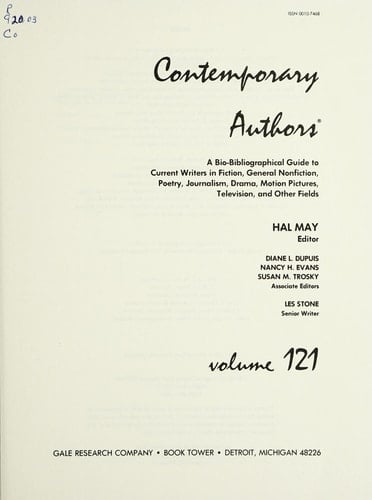 Contemporary Authors