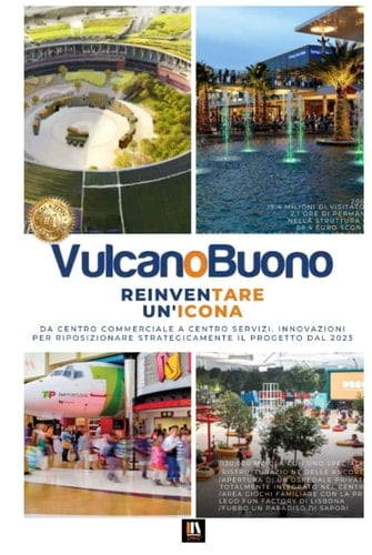 Vulcano Buono: Da centro commerciale a centro servizi. Innovazioni per riposizionare strategicamente il progetto dal 2023. (Italian Edition)