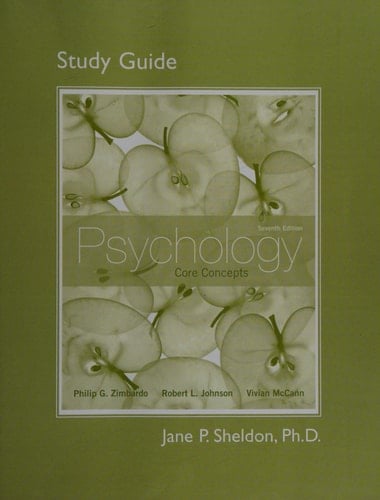 Study Guide for Psychology: Core Concepts
