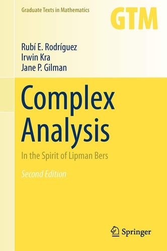 Complex Analysis In the Spirit of Lipman Bers