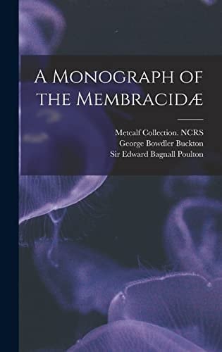 A Monograph of the Membracidæ