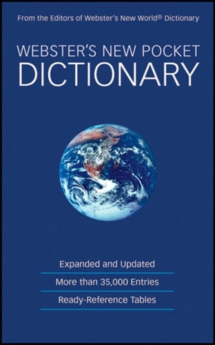 Webster's New Pocket Dictionary