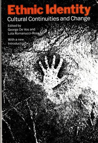 Ethnic Identity Cultural Continuities and Change