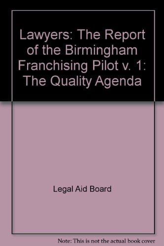 Lawyers The Quality Agenda