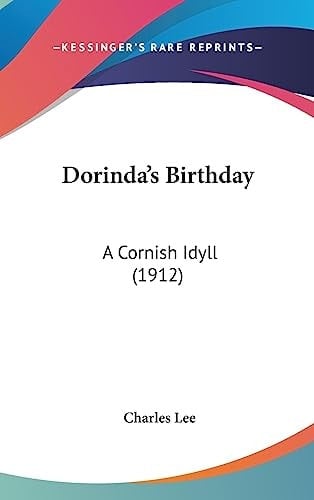 Dorinda's Birthday A Cornish Idyll (1912)