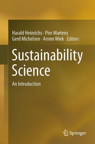 Sustainability Science An Introduction