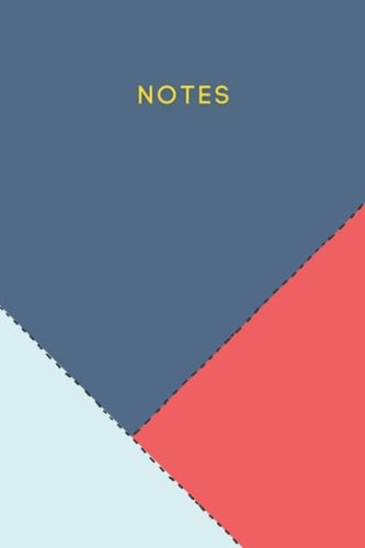 Stylish Notebook - 6" x 9" (15.24 x 22.86 cm): For Your Everyday Work