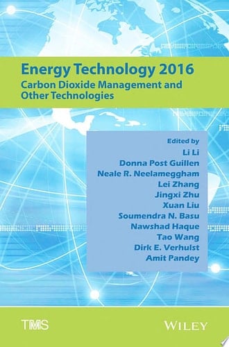 Energy Technology 2016 Carbon Dioxide Management and Other Technologies