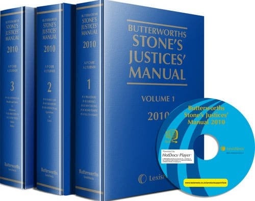 Stone's Justices' Manual 2010