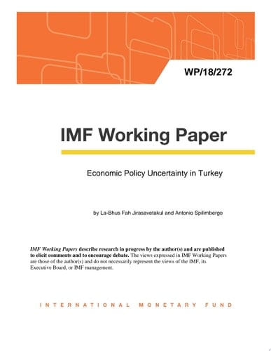 Economic Policy Uncertainty in Turkey