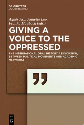 Giving a voice to the Oppressed?