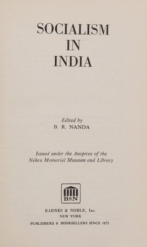 Socialism in India