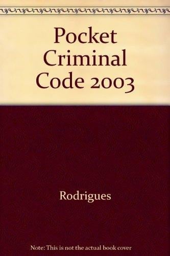 Pocket Criminal Code 2003