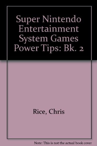 Super NES Games Unauthorized Power Tips Book